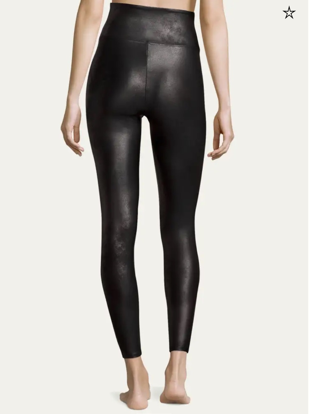 SPANX Ready-to-Wow™ Faux Leather High Waisted Leggings Size XS - Picture 8 of 8